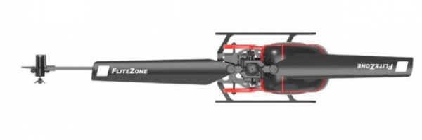 15490 HUGHES-300 Mini-Heli Gyro RTF/rot