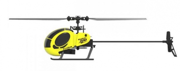 15491 HUGHES-300 Mini-Heli Gyro RTF/gelb
