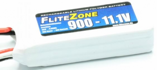 C7386 Lipo 11,1/900 FliteZone 30C  BEC/XH