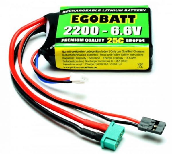 C8350 LIFE 6,6/2200 Egobatt 25C JR/mpx/XH