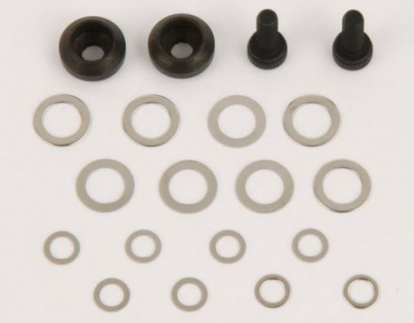 16017 Zehntelscheiben 5x8mm für Kupplungsglocken mit Schraube