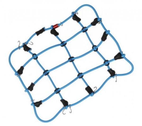 R21001BL Gepäcknetz 150x120mm blau