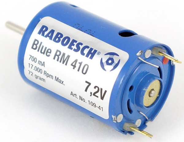 rb109-41 E-Motor Blue-RM 410 7,2V Raboesch