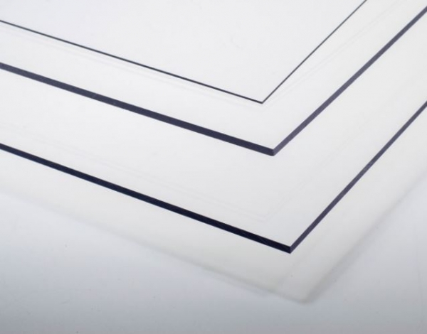 rb602-01 PVC-Platte 0,15mm 194x320mm transparent