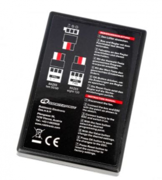RO1269 Programmierbox Razer ten & eight LCD(=HW)