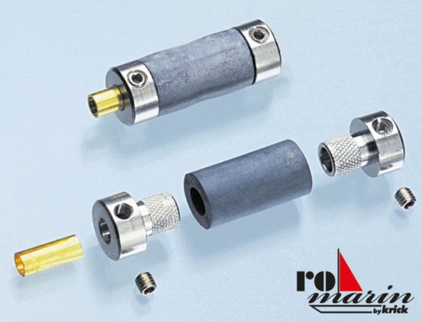 ro1445 Schiffsmodellkupplung Elastik 3,2(4) / 4mm