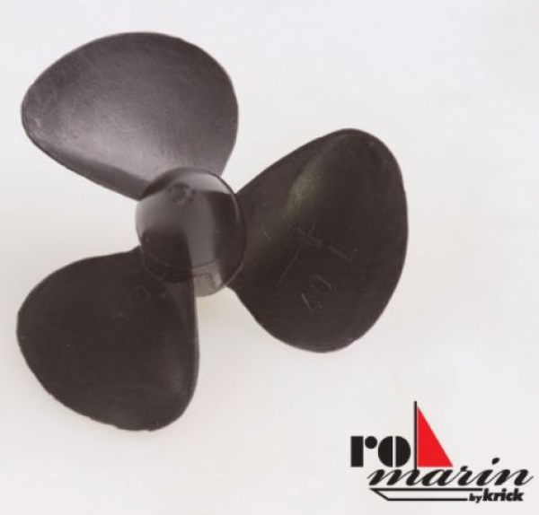 ro1466 Schiffsprop 40mm/M4 3-Blatt linkslaufend