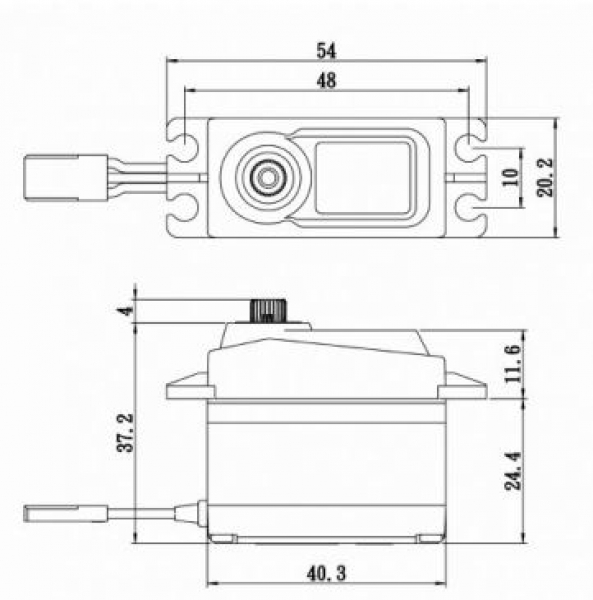 SC-1265TG+ Servo Savöx SC-1256TG+ Standard