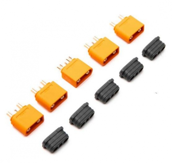 SPMXCA325 IC-2 Stecker orange/schwarz 5 Stück