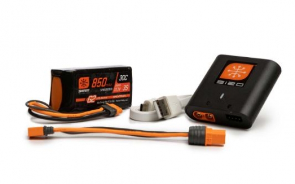 SPMXPSA100 Smart G2 Powerstage Air Bundle: 3S 850mAh LiPo Akku / S120 Ladegerät