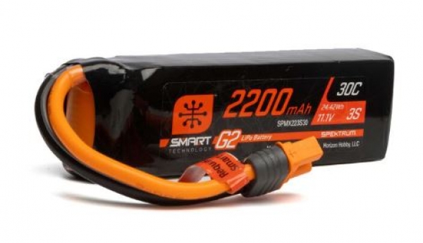 SPMX223S30 Lipo 11,1/2200 SMART G2 -30C IC3