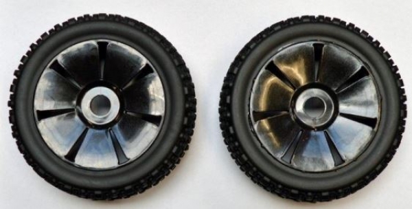 500405770 Reifen/F. 1:8*17mm Virus 4.0/6S schwarz 1 Paar