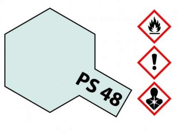 Lexanfarbe Alu-Silber (Chrom) Polycarbonat 100ml