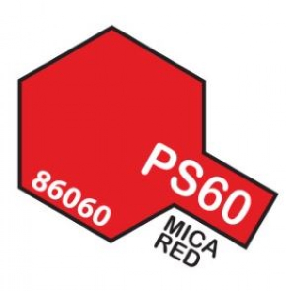 300086060 Lexanfarbe PS-60/Spray Hell Mica Rot (Glimmer)
