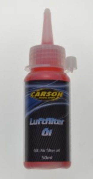 500905193 Luftfilteröl 50ml Carson rot