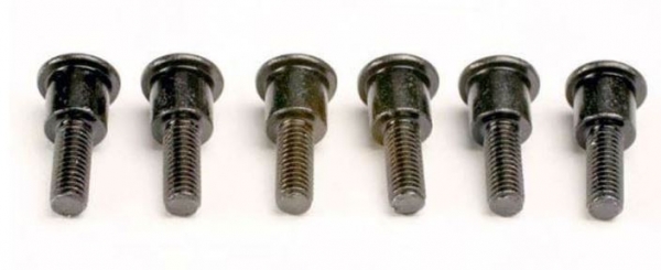 TRX3642 Dämpferlager-Schrauben 3x12mm - 6 Stück