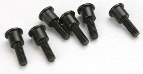 TRX3642X Dämpferlager-Schrauben 3x12mm Ultra Dämpfer - 6 Stück