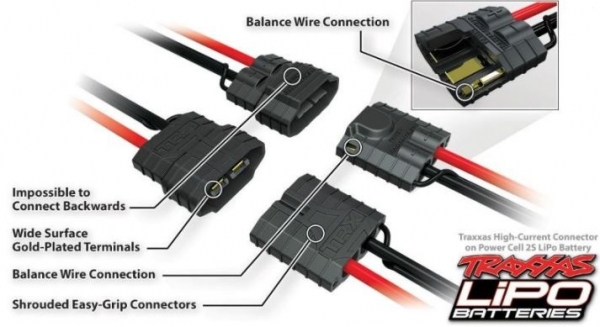 TRX2872X Lipo 11,1/5000 TRX-PowerCell-L