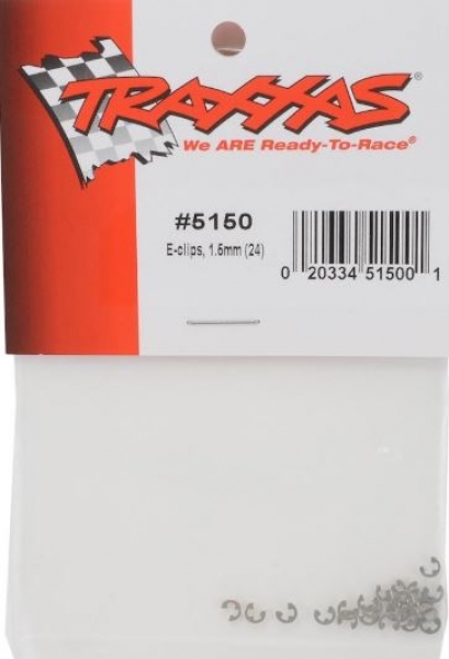 5150 E-Ringe 1,5mm für Antriebswelle (2mm Welle) 24 Stück