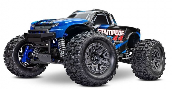 TRX67154-4BLUE TRAXXAS Stampede 4x4 BL Monster Truck 1/10 RTR