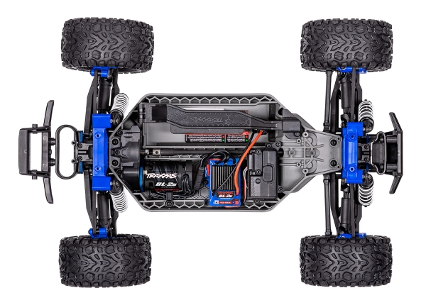 TRX67164-4 RUSTLER 4X4 BLAU 1/10 STADIUM-TRUCK