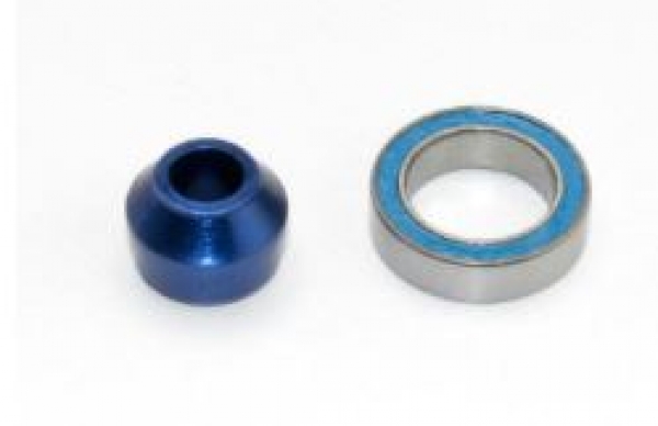 TRX6893X Kugellager-Adapter Alu blau eloxiert