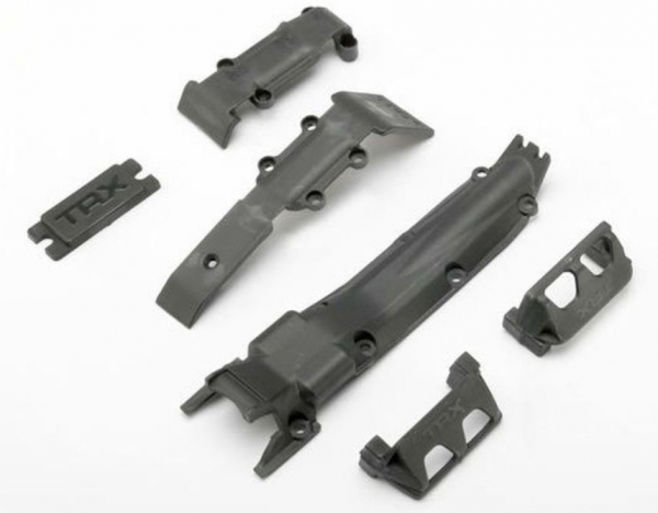 TRX7037 1:16 Unterbodenschutz / Skid-Platten-Set vorne/hinten TRX