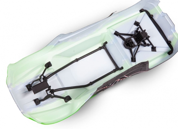 TRX X-Maxx Karo-Support Mitte / Streben