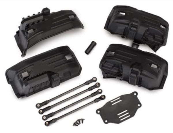 TRX8058 CHASSIS UMBAUKIT VON LANG AUF KURZEN RADSTAND TRX-4