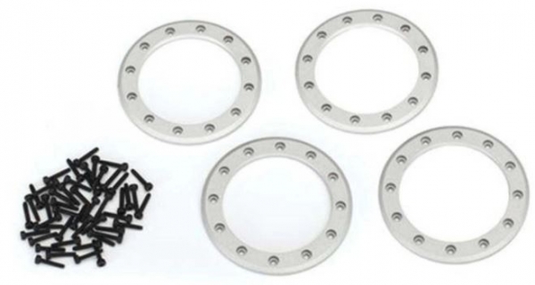 TRX8168 Beadlock-Ringe 2.2/TRX ALU-Satin 4 Stück