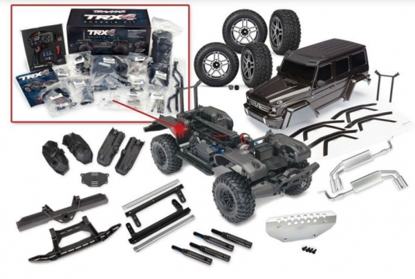 TRX82096-4 TRX-4 MB G500 SCHWARZ KIT-SET 1/10 CRAWLER