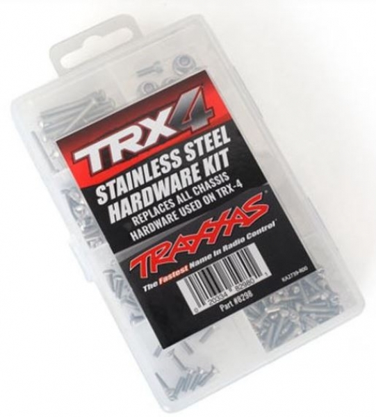 TRX8298 TRX-4 Schraubensatz Edelstahl