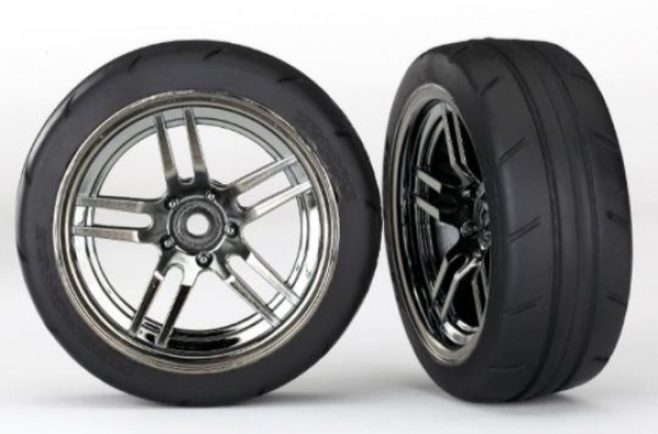TRX8373 Reifen/F. 1:10* TRX Ford GT Front 2 Stück