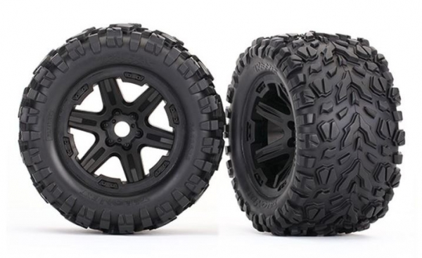 TRX8672 Reifen/F. TALON EXT. 3.8 schwarz