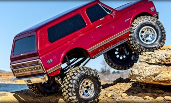 TRX92086-4RED TRX-4 1972 BLAZER HIGHTRAIL 1/10 CRAWLER RTR BRUSHED