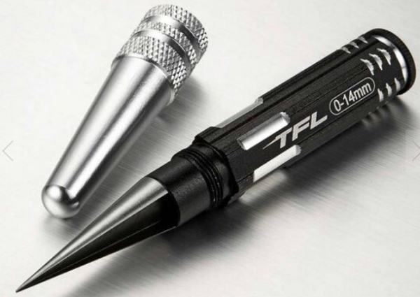 TT1604-04BK Lexanbohrer 0-14 mm Alugriff/schwarz
