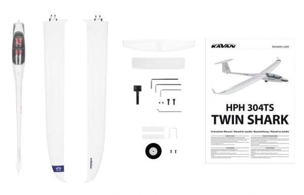 KAV02.8077 TWIN-SHARK 304TS 2700mm EPO/ARF Kavan
