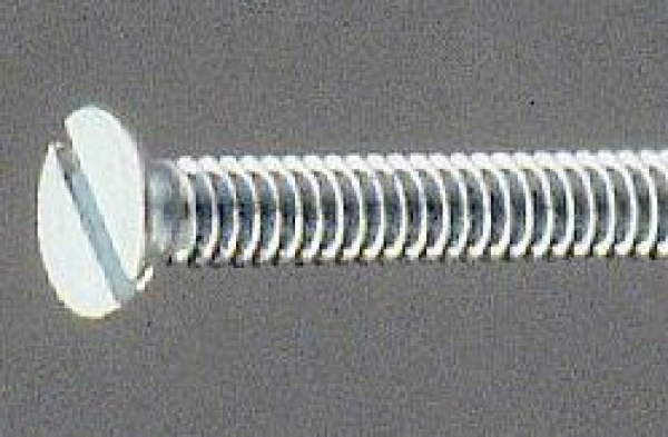 10380 M3x16 Senkschrauben mit Schlitz Edelstahl 10 St