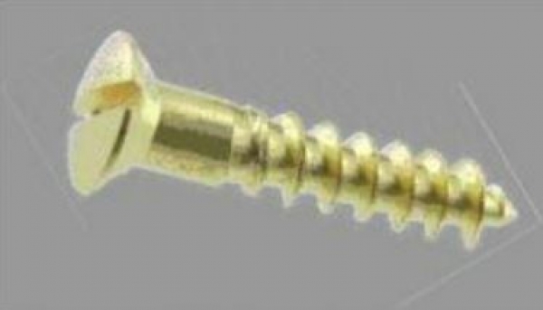 10802 Schneidschrauben 1,6x10mm Messing 20 Stück