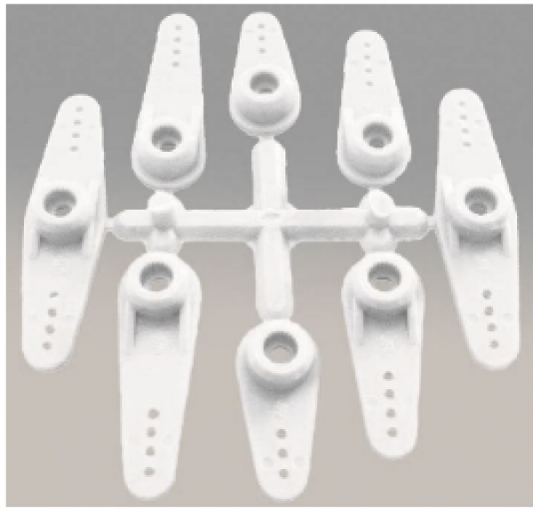 30266 Servohebel verstärkt Futaba 2 x 4 Stück