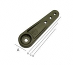 Servohebel 25T Futaba CFK / 52mm 