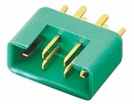 1-01219 6-Pol Stecker MPX-50A! 3 Stück
