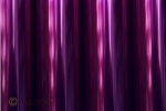 21-058-002 ORACOVER Bügelfolie transparent violett  2 mtr. Rolle