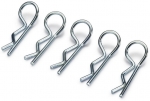 AB2440013 Karosserieklammern 28mm silber 10 Stück