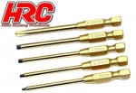 HRC4054S Sechskant-Bitsatz 1,5/2/2,5/3 und 4mm