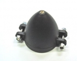 C4173 Spinner 38/4mm Klappluft schwarz