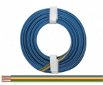 418-5 Vierlingslitze 0,14mm² farbig 5mtr.