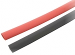 46141 Schrumpfschlauch 3mm rot/schwarz je 1mtr.