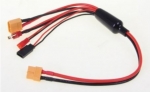 46171 Ladeadapter XT60(Buchse) -> Multi-R1/4