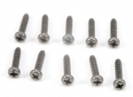 300050583 Schneidschrauben 3x15mm Rundkopf 10 Stück
